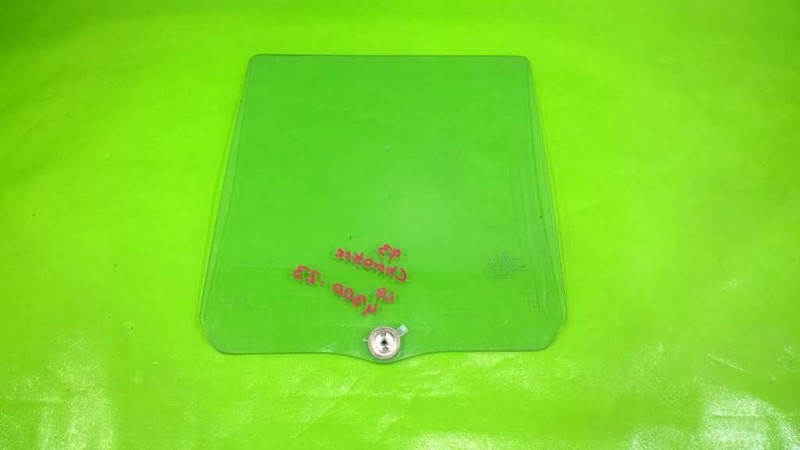 84-01 CHEROKEE DRIVER LEFT REAR WINDOW DOOR GLASS OEM 4300-23