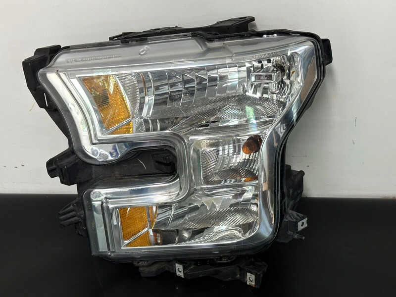 🟢 2015-2017 FORD F-150 FRONT LEFT DRIVER SIDE HEADLIGHT HALOGEN AA21517PP2P OEM