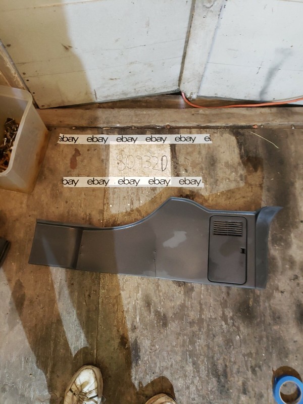 1990-95 Nissan Pathfinder pillar Panel trim Driver 76671-