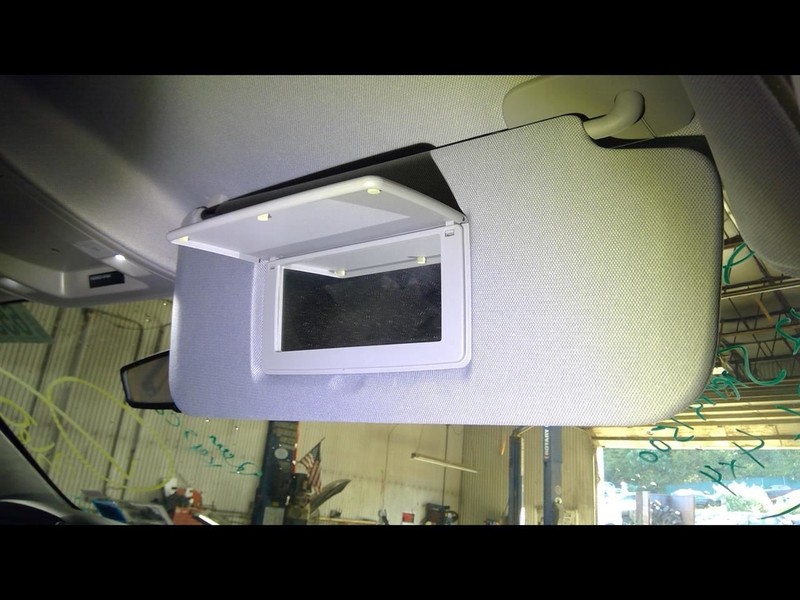 Passenger Sun Visor Classic Style Fits 14-19 SIERRA 1500 PICKUP 1667484