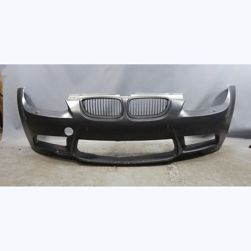 Damaged 2008-2013 BMW E9x M3 Factory Front M Bumper Cover Trim Black OEM