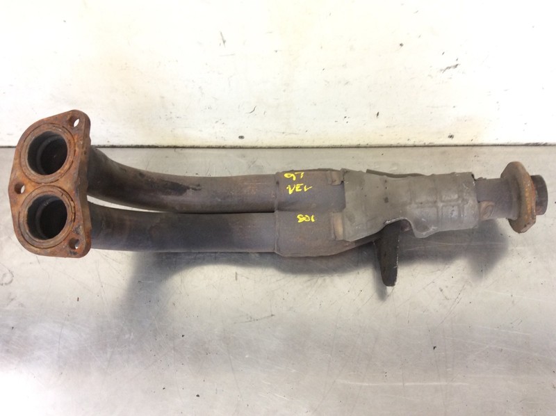 96 97 Honda Del Sol Si 1.6L Exhaust Pipe “A” Down Pipe Double Inlet Used OEM