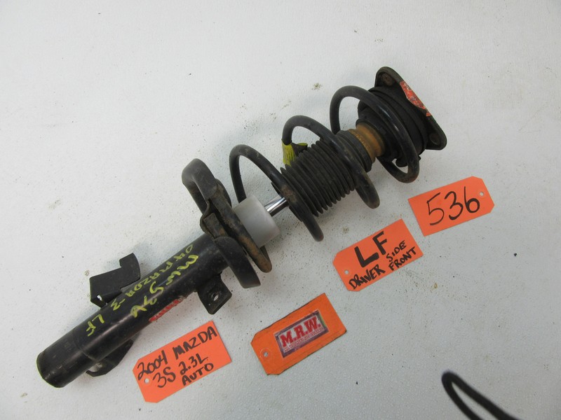 STRUT COIL SPRING SHOCK fits 04 MAZDA 3 LEFT DRIVER FRONT 17 INCH WHEEL AUTO CAR