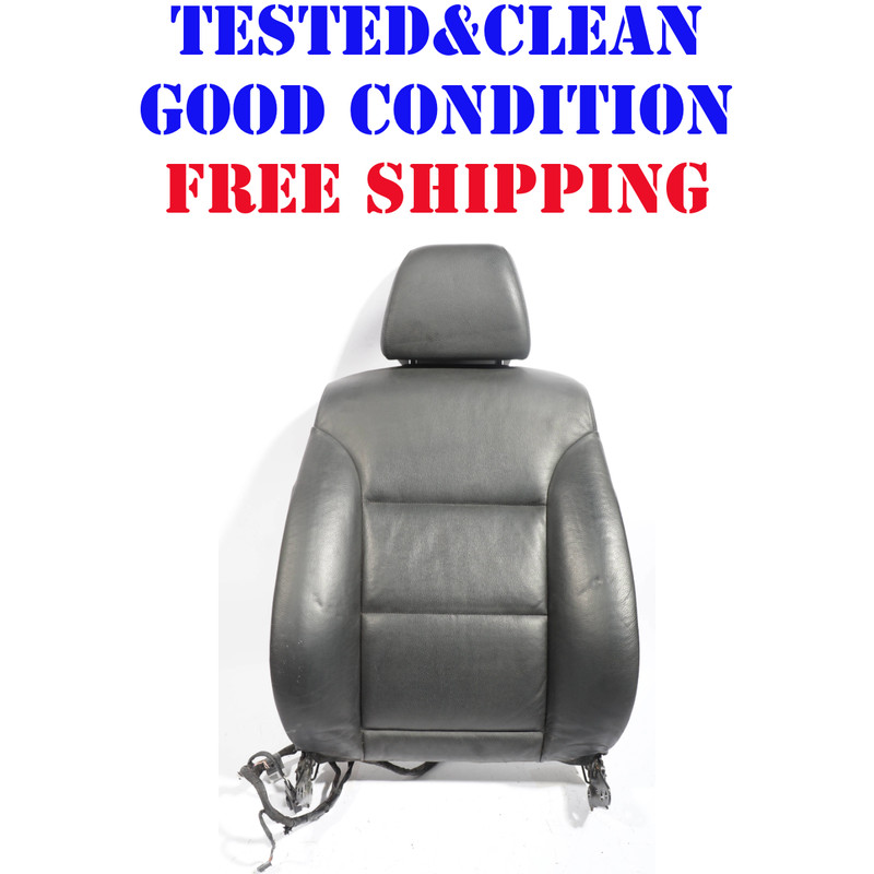 04-07 BMW 530i 525i 545i E60 FRONT RIGHT PASS SEAT BACK BACKREST W/HEADREST OEM