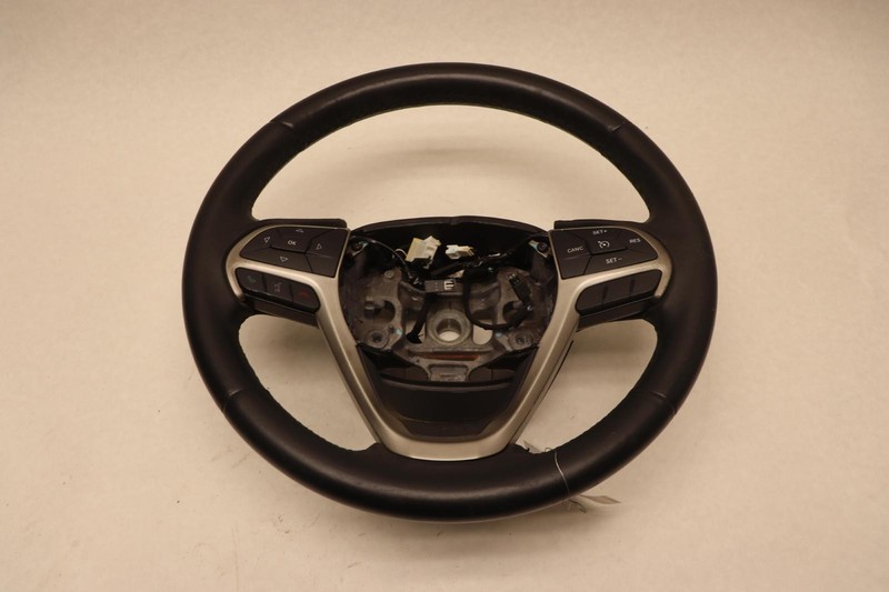 2014-2021 JEEP GRAND CHEROKEE LIMITED STEERING WHEEL BLACK W/ MULTIFUNCTION OEM
