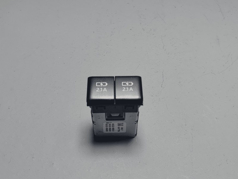 2018-2020 Toyota Camry Center Console Dual USB 2.1A Charging Port Adapter OEM