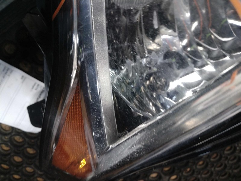 2016 VOLVO XC90 Left Headlight Assembly Black Cracked 408167 104K Miles