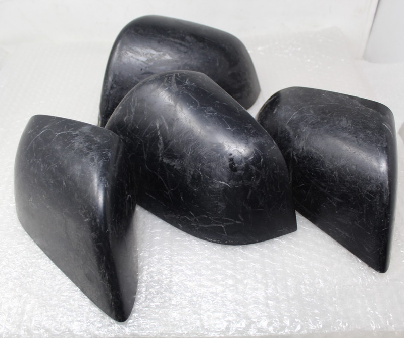 4X 2017-2023 Genuine Tesla Model 3 Left Driver Skull Cap Black 1092290-00-DOEM