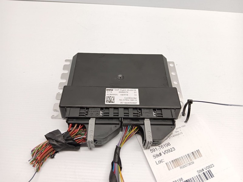 2017-2019 BMW M760I AIR SUSPENSION CONTROL MODULE UNIT 2786978 OEM