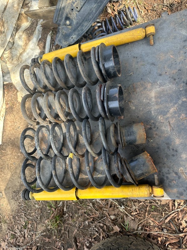 94-01 DODGE RAM 1500 AFTERMARKET 3" LIFT SPRINGS & SHOCKS & BLOCKSFRONT & REAR