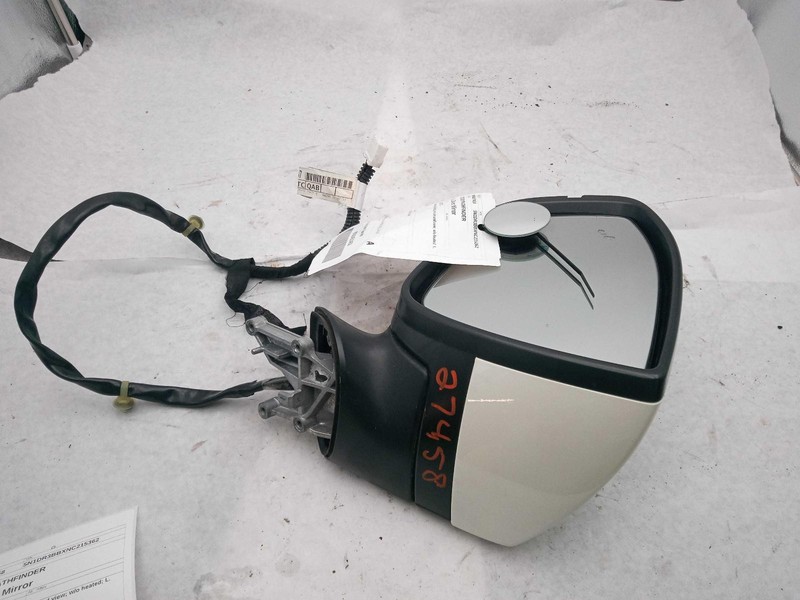 2022 Nissan Pathfinder Left Door Mirror Assembly White OEM 730872 53K Miles