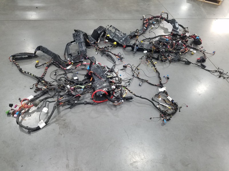 2016 Mercedes AMG C 63 S Chassis Wiring Harness #3768 Z2-2