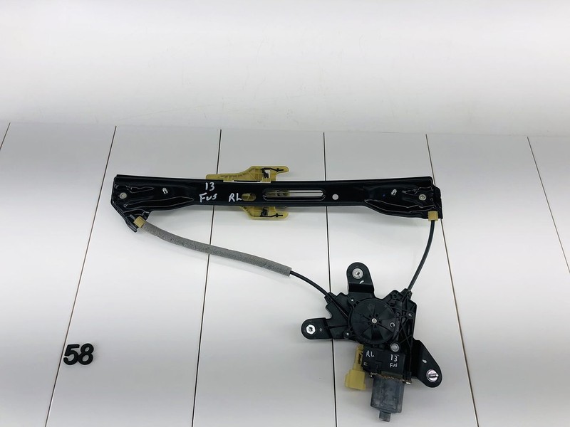 13-20 FORD FUSION SE REAR LEFT DRIVER SIDE DOOR WINDOW REGULATOR W/ MOTOR OEM