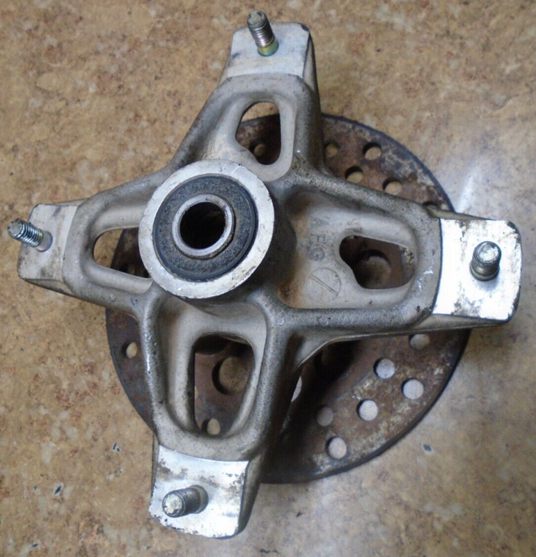 1985 Suzuki ATV Quad Sport LT230 LT 230 Front Axle Hub Lug Nut Wheel Mount Rotor