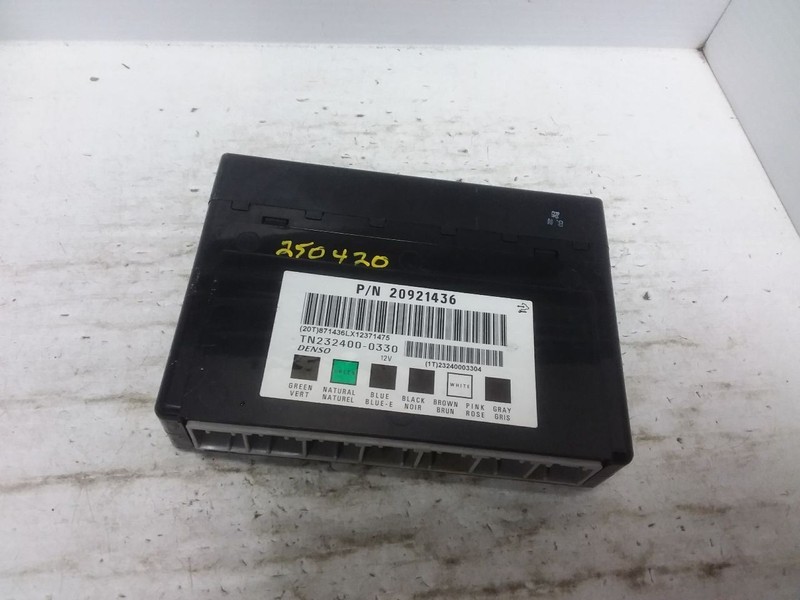 Body Control Module BCM Left Hand Dash Fits 06-13 IMPALA 20921436