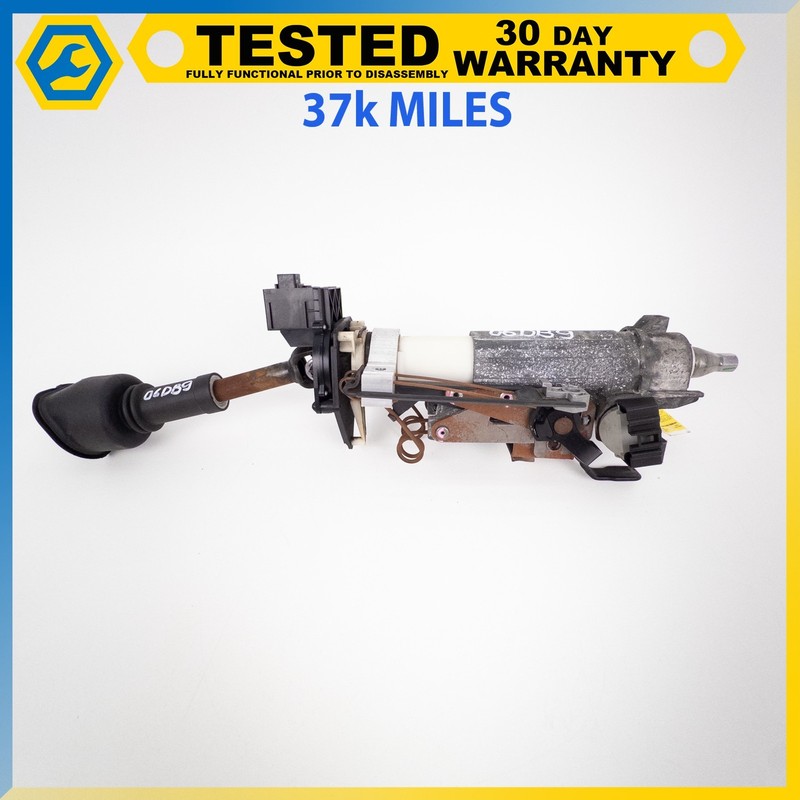 05-12 ASTON MARTIN DB9 V8 VANTAGE DBS STEERING WHEEL COLUMN W/ KEY ASSEMBLY OEM