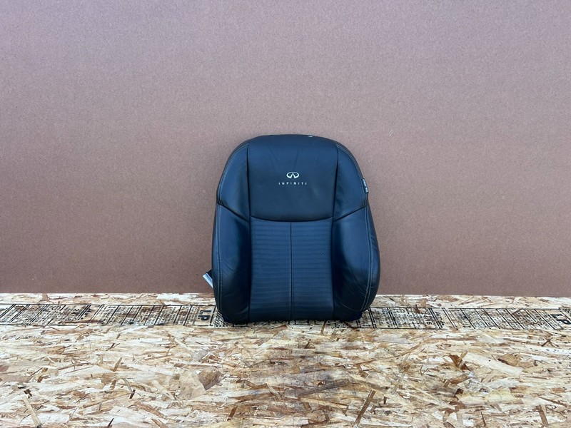 INFINITI Q50 2014-2024 OEM FRONT LEFT DRIVER UPPER SEAT SKIN CUSHION (BLACK)