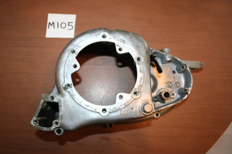 1981 Yamaha YT 125 Trimoto Engine Side Cover Clutch Cover Right OEM 81 A