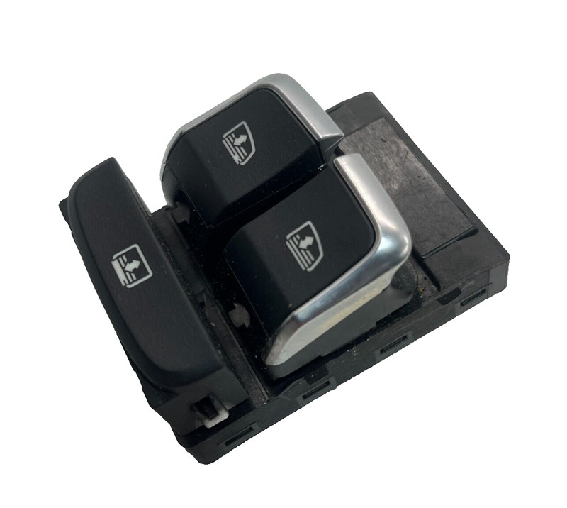 2011-2018 AUDI A8L REAR LEFT DRIVER SIDE DOOR WINDOW & SUNSHADE SWITCH OEM