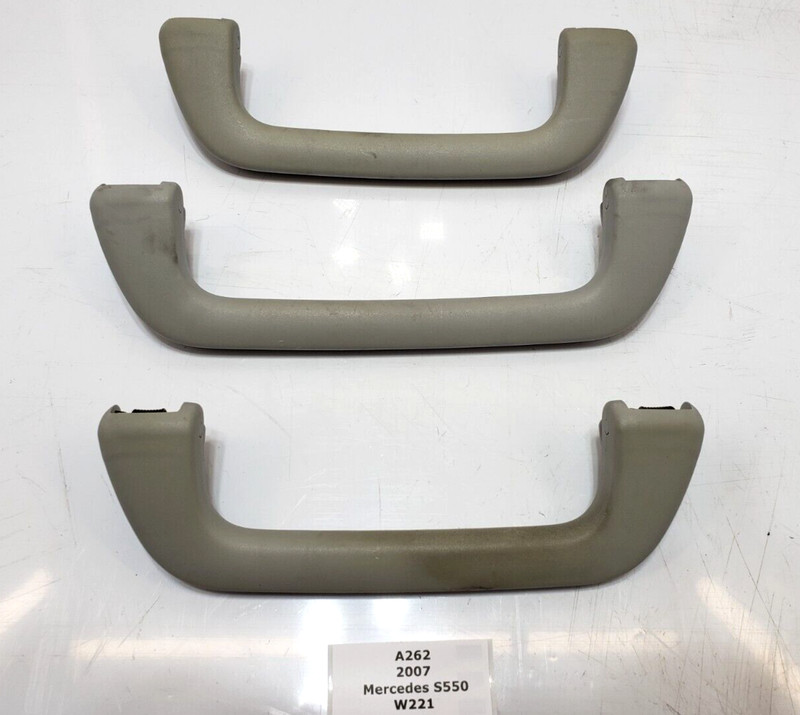 ✅ 07-13 OEM Mercedes W221 S550 Front Rear Left Right Roof Grab Handle SET NOTE*