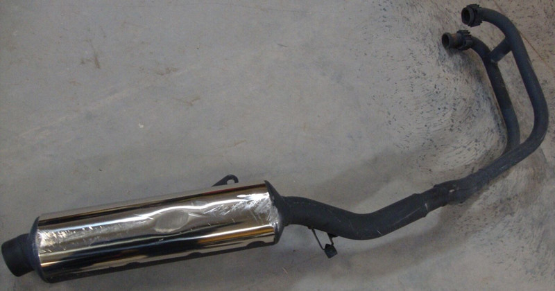 2009 Suzuki GS500FH GS500 GS 500 F OEM Stock Exhaust Pipe Muffler Sustem Header
