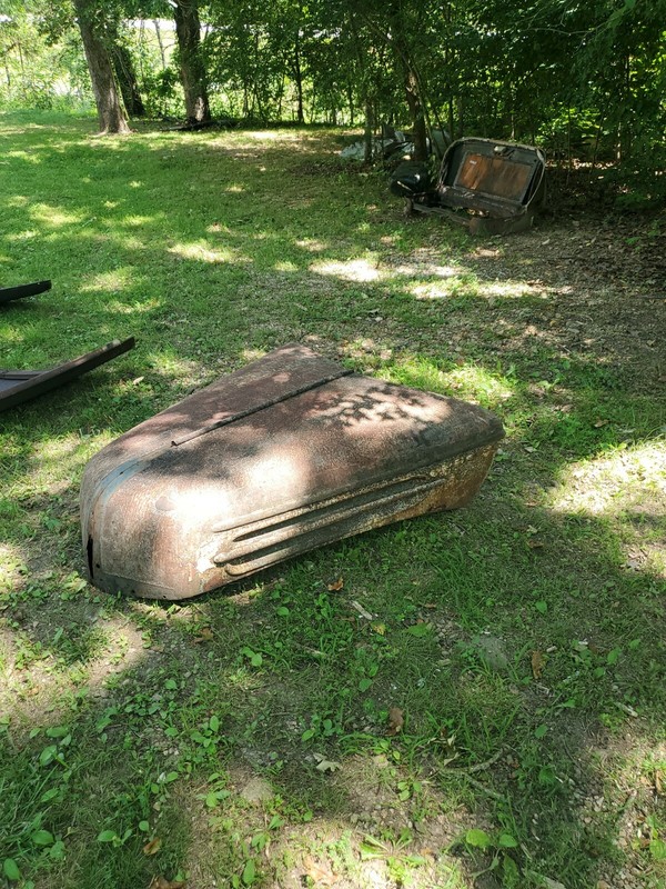 1942 - 1946 FORD TRUCK HOOD 1945Flathead Pickup