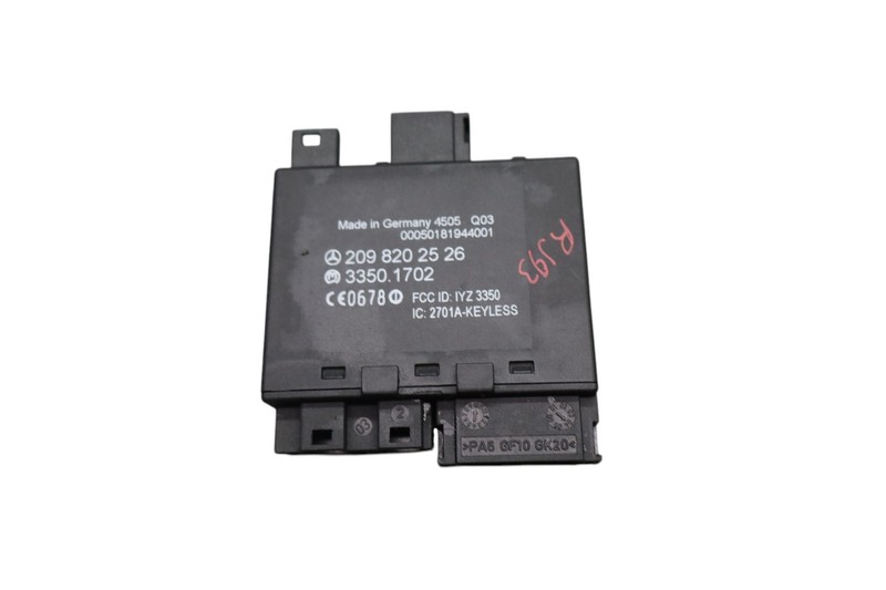 03-09 Mercedes CLK550 CLK500 W209 Front Right Side Keyless Go Control Module Oem