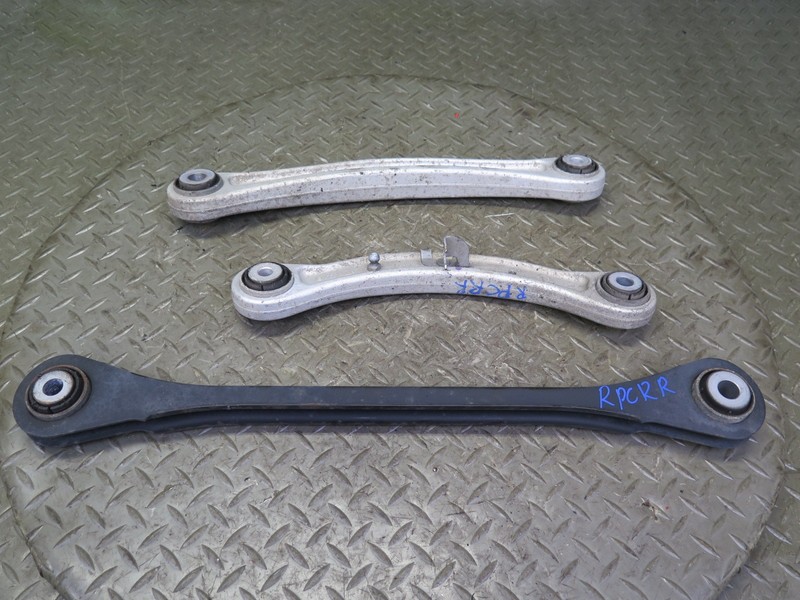 2011-2018 PORSCHE CAYENNE 958 REAR RIGHT SIDE SUSPENSION CONTROL ARM SET OF 3