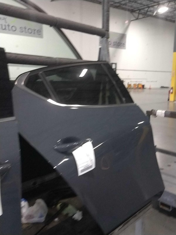 2021 MAZDA 3 Rear Right Door BLACK 4DR HTBK OEM Used 93K Miles