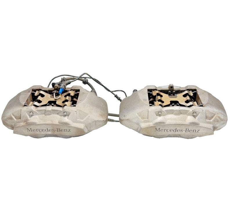 📌 16-23 MERCEDES W205 C450 AMG FRONT LEFT AND RIGHT SIDE BRAKE CALIPER SET OEM