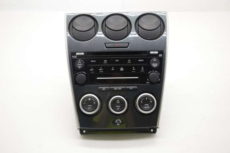 06-08 Mazda Speed6 2.3L Radio Heat and Ac Temperature Controller GP9A66DSXA