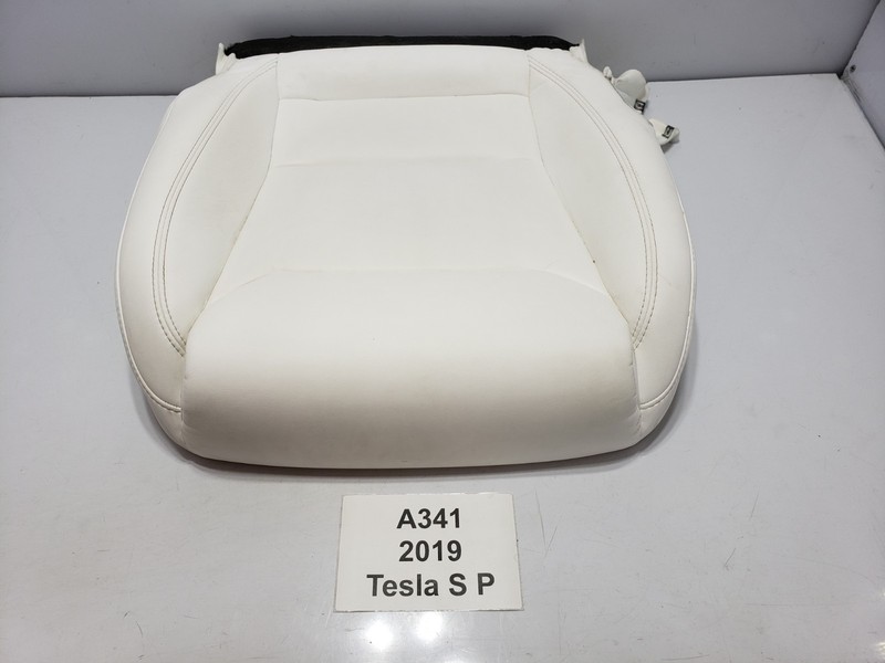 ✅ 16-20 OEM Tesla Model S Front Right Passenger Seat Lower Cushion Leather *
