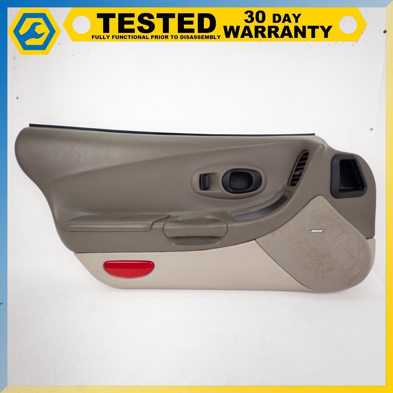 97-04 CORVETTE C5 FRONT LEFT DRIVER SIDE INTERIOR DOOR PANEL TRIM OEM