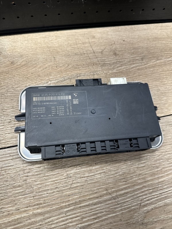 Footwell Module FRM 3 Module OEM BMW F13 F12 F10 F06 F01 F02 750i 740i 550i 535i