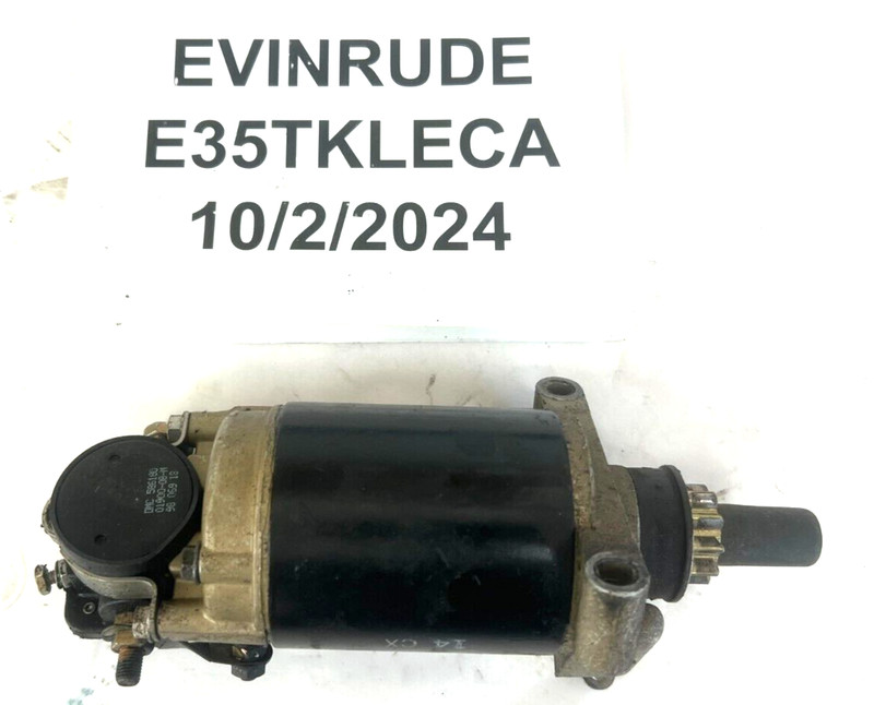 Evinrude Outboard 35hp 2-stroke Starter assy 97-01 0586277 FRESHWATER!