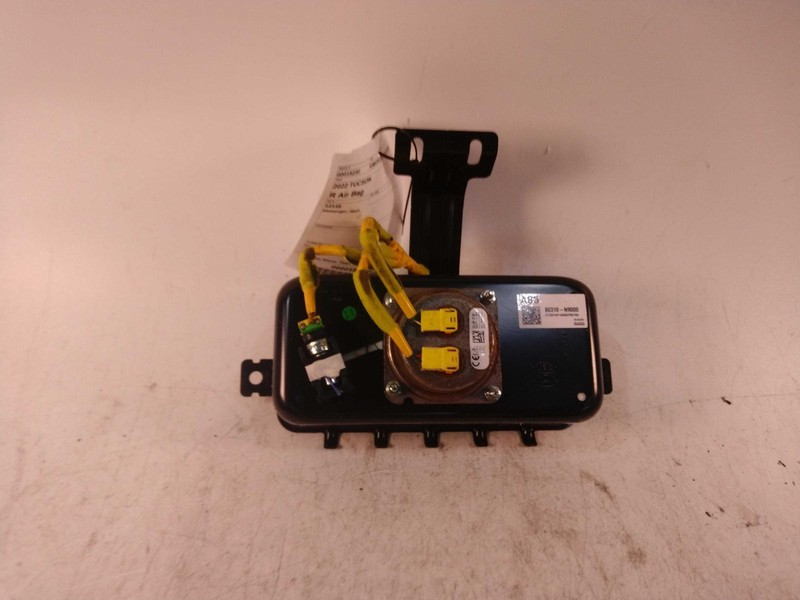 2022 Hyundai Tucson Right Instrument Panel Air Bag Black 64K Miles Used
