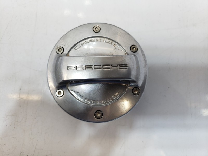 ✅ 97-05 OEM Porsche Carrera 911 996 986 Aluminium Look Gas Cap Fuel