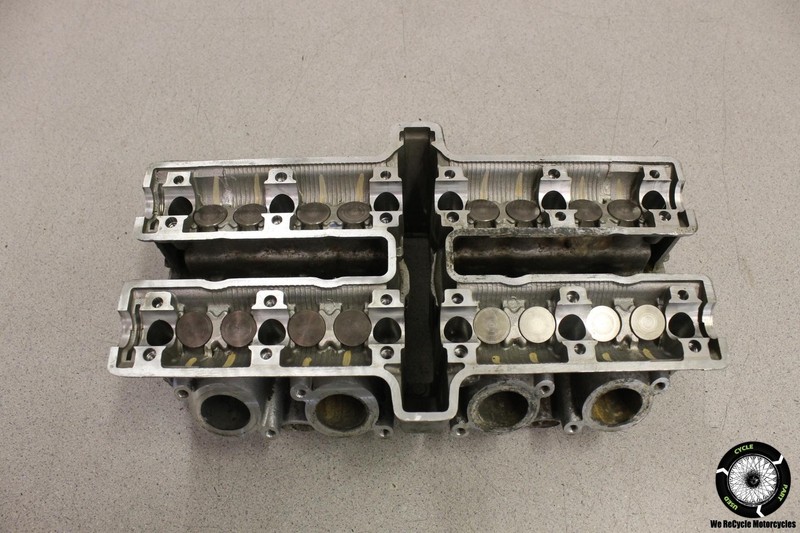 1991 Yamaha FZR600R ENGINE TOP END CYLINDER HEAD VALVES SPRINGS *CORE FZR 600 91