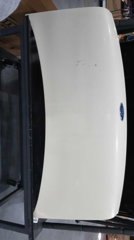 1995 Ford E350 Van White Hood Panel OEM Used F6UZ16612AA 404K Miles
