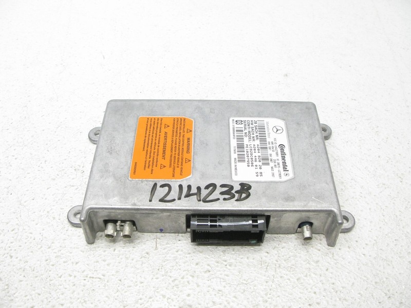 10-13 MERCEDES W212 E350 E550 VOICE COMMUNICATION CONTROL MODULE BLUETOOTH 12142