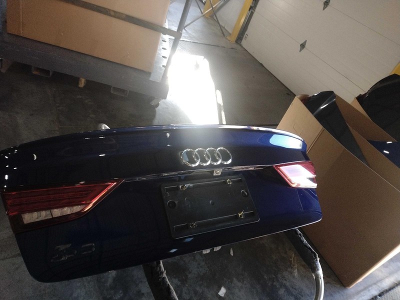 2017 Audi S3 Used Blue Deck Lid OEM 8V0827566B 4DR SED BLU 104K Miles