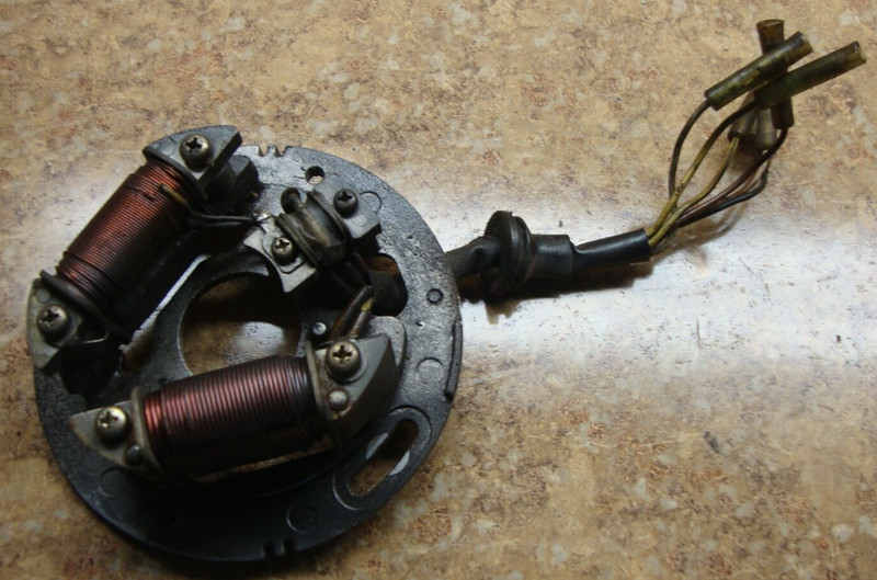 1985 Snowmobile Yamaha XL540 SRV 540 XL-V SR-V Engine Stator Coil Magneto Pulser