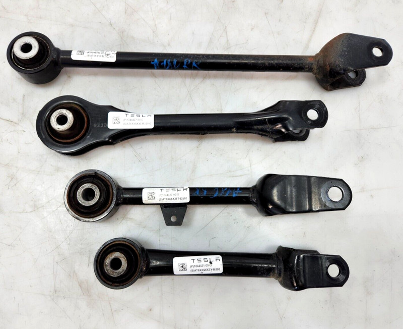 ✅ 17-23 OEM Tesla Model Y 3 Rear Right Passenger Suspension Control Arm SET Of 4