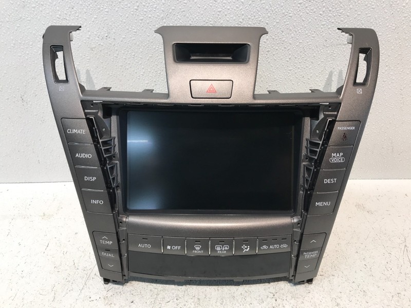 07-12 Lexus LS460 Display Navigation GPS Radio Touch Screen Climate Control OEM