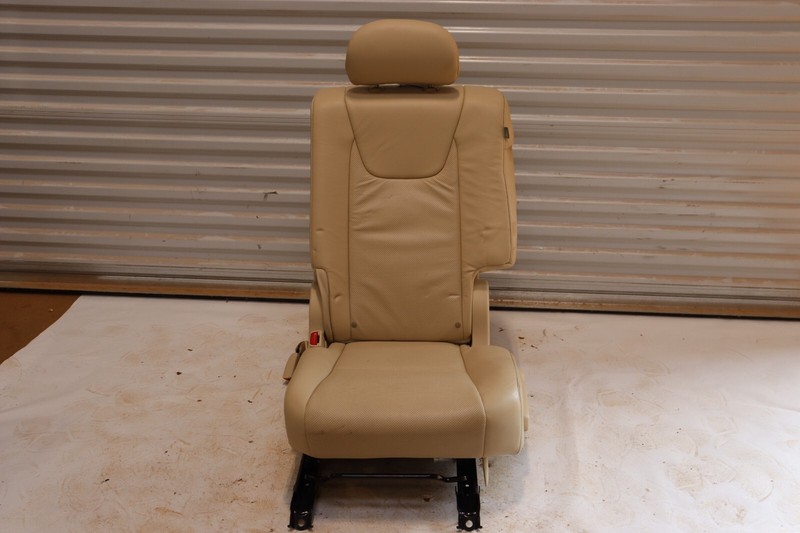 2013 LEXUS RX350 REAR SECOND ROW LEFT SIDE SEAT LEATHER TAN OEM