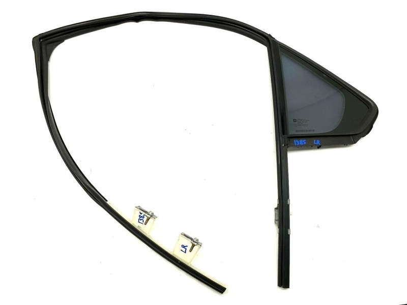 Left Driver Rear Door Vent Window Glass Fits 2010-2017 Chevrolet Equinox 87450