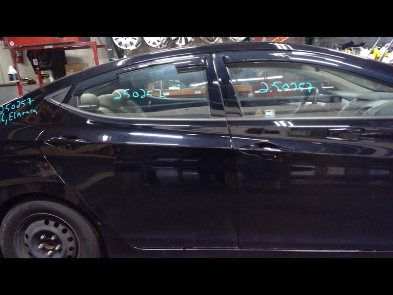 Passenger Rear Side Door Electric Sedan With Alarm Fits 11-16 ELANTRA 1622113