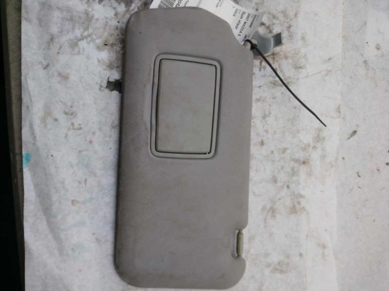 2007 MAZDA 5 Sun Visor Grey Used OEM Part NJ25-25868-657424