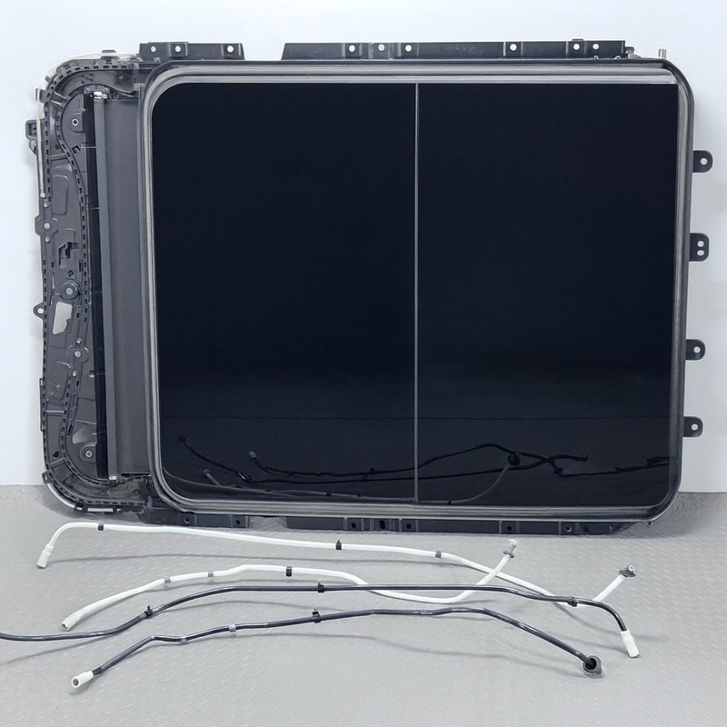 ✅ 19-26 RAM 1500 5th OEM DUAL-PANE PANORAMIC SUNROOF ASSEMBLY GLASS FRAME MOTOR