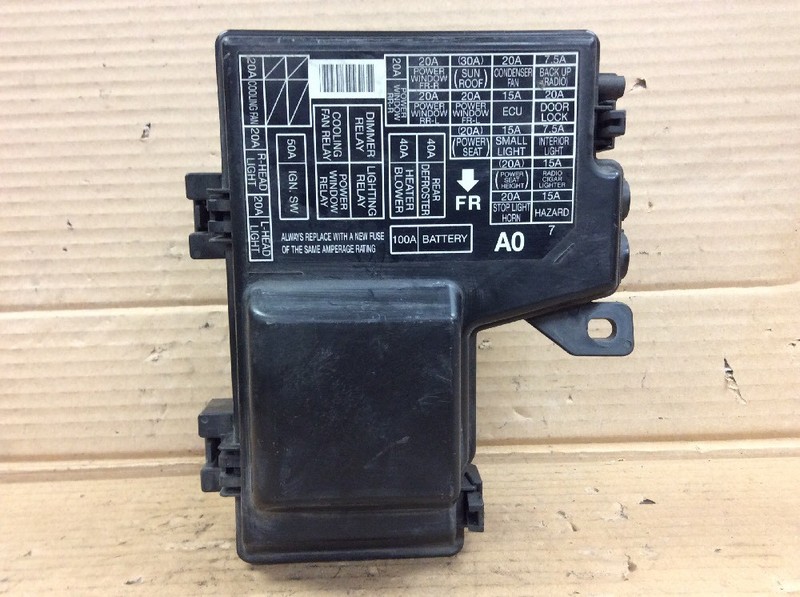 95 96 97 1995 1996 1997 Accord V6 Main Fuse Relay Box Assembly “A0” Used OEM